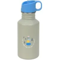 LÄSSIG Trinkflasche Lässig Trinkflasche Kinder - Edelstahl 500 ml, Sunny Explorer, Grün