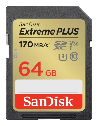 SanDisk Extreme PLUS | sdsdxw2-064g-gncin | Flash-Speicherkarte - 64 GB