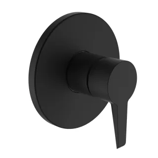 LAUFEN Brausearmatur Unterputz PURE für SIMIBOX Standard oder SIMIBOX Light PVD Titanschwarz matt HF901778428000