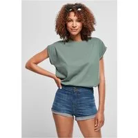 URBAN CLASSICS Rundhalsshirt Ladies Extended Shoulder Tee Damen T-Shirt