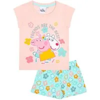 Peppa Pig Schlafanzug Peppa Pig Mädchen Schlafanzug kurzarm (Peppa Wutz)