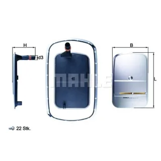 Mahle Hydraulikfilter f?r Automatik BMW 3er 5er X3 3,0