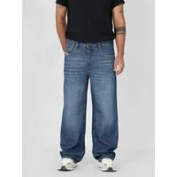 Diesel Loose-fit-Jeans Relaxed Fit, Extra-lang - 2001 D-MACRO Leichter & Superweicher Denim, Low Waist