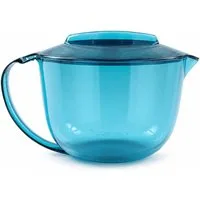 TUPPERWARE Mikrowellenbehälter Microplus 1,0L Kanne I30 Plus Mikro Türkis