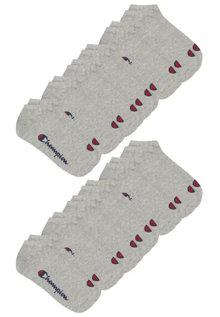 18 Paar Champion Sneaker Socken Gr. 35 - 46 Unisex Sneaker Kurzsocken