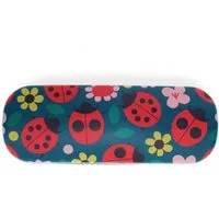 Rex London Brillenetui Ladybird - Marienkäfer, Hartschale, ca. 15 x 5,5 x 3,5 cm
