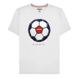 Lambretta - T-Shirt für Herren - Fußball (Weiß)