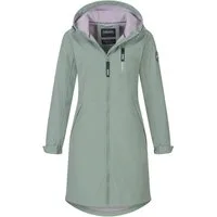 SUBLEVEL Softshelljacke Damen Jacke Übergangs Frühling Herbst Outdoor Regen Softshell