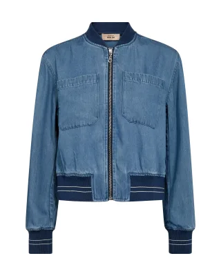 MOS MOSH - MMCate Onyx Jacket light blue denim - Gr. - XS