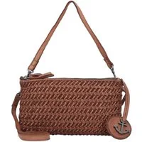HARBOUR 2nd Schultertasche Soft Weaving, Leder