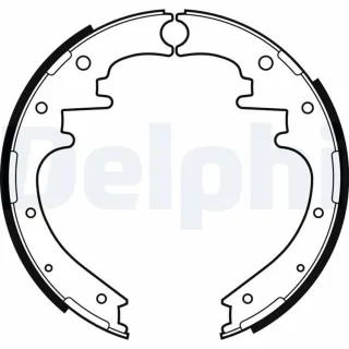 Delphi Bremsbacken hinten Ford Aerostar Explorer Ford Ranger