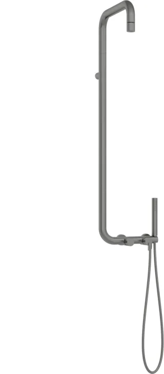 Neuesbad Serie 600 Duschsystem, Oberfläche: Titanium NB1NQS_D4XM1
