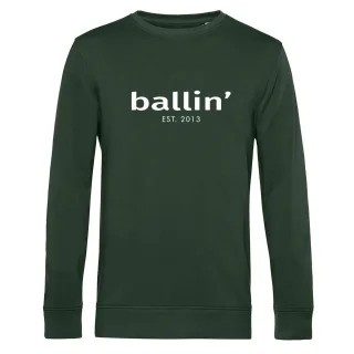 Basic Sweater von Ballin Est. 2013 in der farbe Grun und in größe XXL.