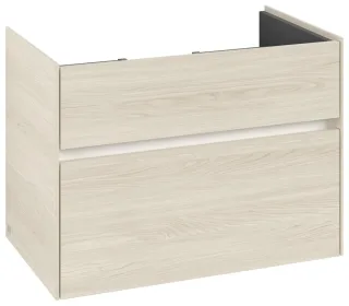 Villeroy & Boch Waschtischunterschrank Collaro 754x546x444mm 2 Ausz. Waschbecken mittig White Oak C01000AA