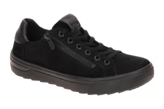 Legero 2-000519-8000 Milena bequeme Schn?r-Halbschuhe schwarz