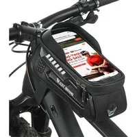 Sport-Knight® Handy-Rahmentasche Fahrrad Rahmentasche Oberrohrtasche wasserdicht, für Mountainbike 1,8L