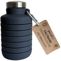pandoo Trinkflasche Faltbare Silikon Trinkflasche