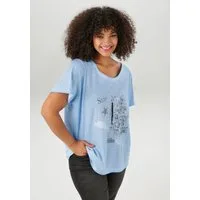 Aniston PLUS T-Shirt mit edlem Druckmotiv