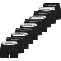 Jack & Jones Boxershorts Herren Retroshorts 10er Pack JACANTON Regular Fit (Vorteilspack, 10-St) Unterhosen mit Stretch