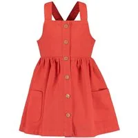 Blue Seven A-Linien-Kleid Blue Seven Sommerkleid mit Knopfleiste