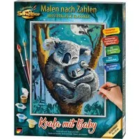 Schipper Malen nach Zahlen Meisterklasse Klassikere - Koala mit Baby, Made in Germany