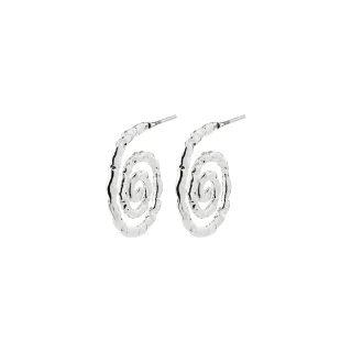 pilgrim - Ohrringe in Spiralform - Still silver - Gr. - OS