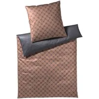 JOOP! Bettwäsche Cornflower Double 135x200 cm, 100% Baumwolle, Mako Satin, Made in Germany
