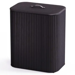 Joseph Joseph Tota Trio Luxe Wäschetrennkorb 90L, schwarz