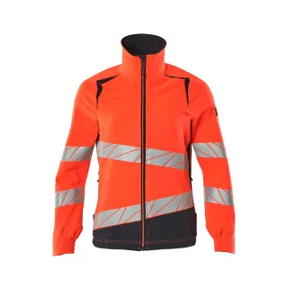 MASCOT Damen Jacke ACCELERATE SAFE Hi-vis Rot / Schwarzblau 4XL - 19008-511-22210-4XL