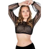 MarJo Dirndlbluse Dirndlbluse - IVANA-SARAH - offweiß, schwarz