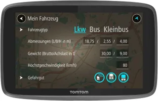TomTom GO Professional 6250 [6" Europa Lifetime] schwarz