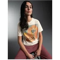 Trigema T-Shirt TRIGEMA T Shirt mit Druck "Enjoy Summer" (1-tlg)