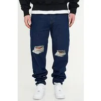 DAILY COTTON Tapered-fit-Jeans DCSAVANETA Herren Lange Hose Jeans Ripped Tapered-Fit