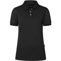 Karlowsky Fashion Poloshirt KARLOWSKY Workwear Damen Poloshirt MODERN-FLAIR Modern-Fit Schwarz