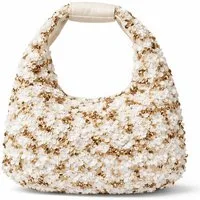 TONI&FRIENDS Schultertasche Pailetten, ovale Schultertasche mit Pailetten