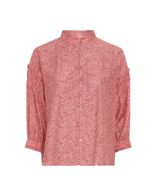 msch copenhagen - MSCHSeraphina 3 4 Shirt AOP f rose flower - Gr. - L
