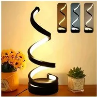 Toomoke LED Tischleuchte LED Tischlampe Modern Nachttischlampe,Nachtlicht mit 3 Farbtemperatur, Dimmbare, Warmem Licht 3000 K, Weißem Licht 6000 K, Natürlichem Licht 4500 K, 12W Schwarz Tischlampe mit Metallsockel