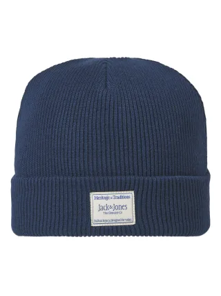 JACK&JONES - JACATTITUDE REGULAR BEANIE SN Pageant Blue - Gr. - ONE SIZE