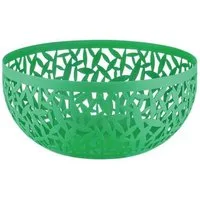 Alessi Obstschale Cactus Grün 21 cm, Edelstahl