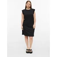 QS Minikleid Kleid Knielanges Jerseykleid