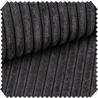novely® Stoff PORTO - Polsterstoff in Breitcord-Optik - Ultraweicher Möbelstoff, Samtige Haptik, Reißfest, Fusselfrei, Robust, Meterware, 1lfm