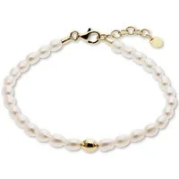 CHRIST Armband CHRIST Damen-Armband 585er Gelbgold Süßwasserperle