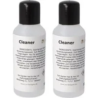 Sun Garden Nails Nageldesign Zubehör Nagelreiniger Cleaner 2 x 100 ml, Zum Reinigen des Fingernagels und Nail Pinsel