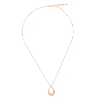Orphelia 'Krista' Damen-Kette mit Anhänger, 925er Sterlingsilber, Rosé, ZH-7366