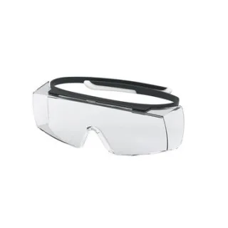 uvex Überbrille super OTG schwarz, transparent schwarz/weiß - 9169080