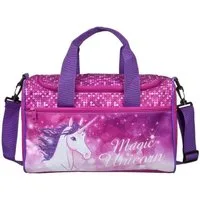 Scooli Sporttasche Einhorn Magie "Magic Unicorn" mit Reißverschluss, Tragegriffen und Sch, Tasche, Umhängetasche, Schwimmtasche