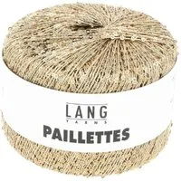 LANG YARNS PAILLETTES Häkelwolle, 112 m (25 Gramm), glänzendes Effektgarn mit Pailletten von Lang Yarns