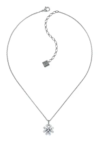 konplott - Collier - Magic Fireball weiß/silver