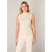 Base Level Tanktop Yali mit Stehkragen