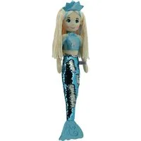 Sweety-Toys Meerjungfrauenpuppe Sweety Toys 11896 Stoffpuppe Meerjungfrau Prinzessin 70 cm türkis